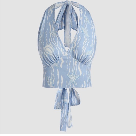 Cider Ocean World Halter Top - Picture 4 of 4